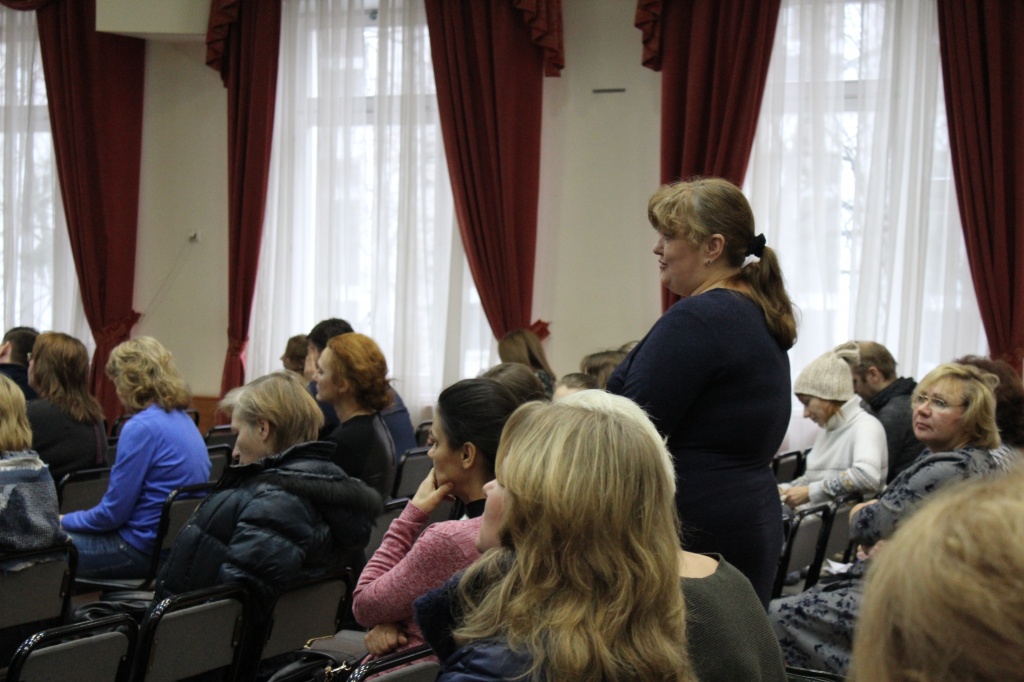 встреча с родительской общественностью 