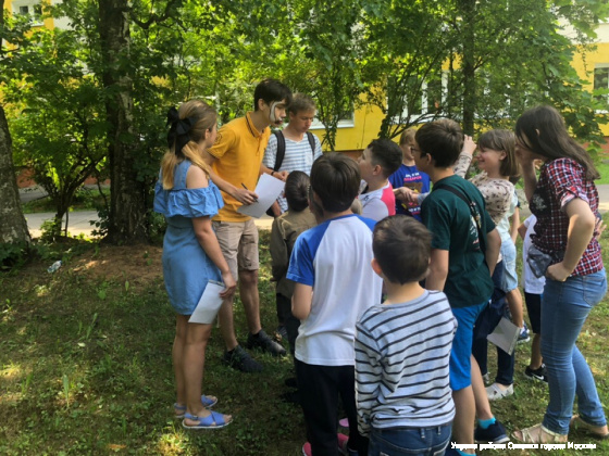 17.06.2019 прошел квест в школе №609 для воспитанников детского летнего лагеря по мотивам сказки «Волшебник изумрудного города»