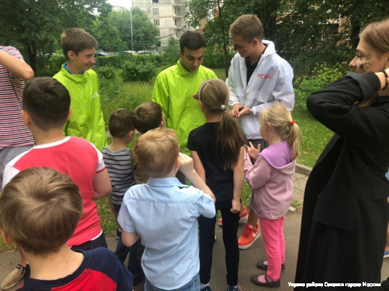 17.06.2019 прошел квест в школе №609 для воспитанников детского летнего лагеря по мотивам сказки «Волшебник изумрудного города»