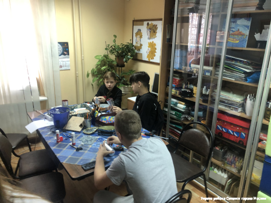В субботу 26 октября сотрудники КДНиЗП района Савелки города Москвы посетили День открытых дверей отделения дневного пребывания филиала "Зеленый город" ГБУ ЦПСиД