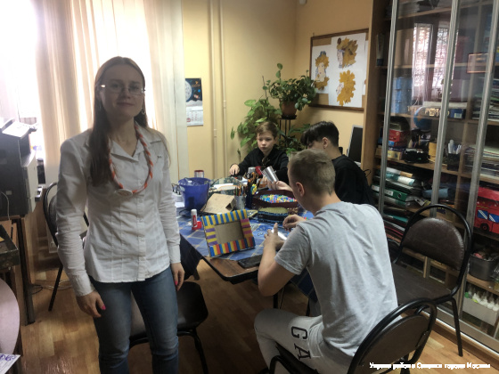 В субботу 26 октября сотрудники КДНиЗП района Савелки города Москвы посетили День открытых дверей отделения дневного пребывания филиала "Зеленый город" ГБУ ЦПСиД