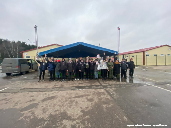 26 ноября на картодроме Назарьево прошел завершающий третий этап военно-патриотических игр в 2021 году