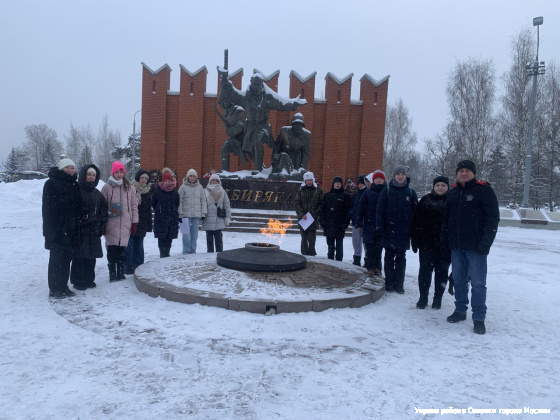 09 декабря 2023 для учащихся 7-8 классов была организована фото-прогулка на территории Ленино-Снегиревского военно-исторического музея